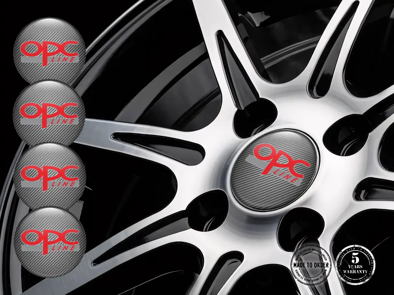 Opel Design Silicone Logo Amélioration Badges Roues